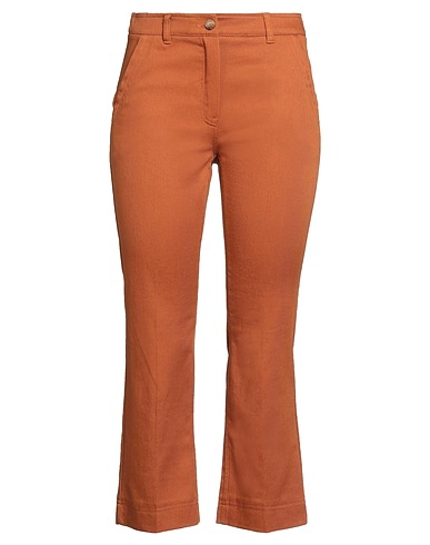 MARELLA Casual pants MARRONE 99% Cotton, 1% Elastane
