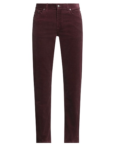 GANT Casual pants Burgundy 98% Cotton, 2% Elastane