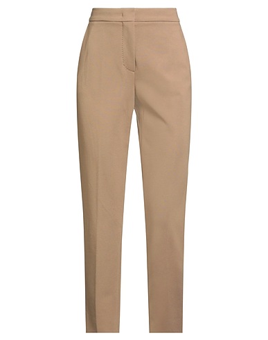 MAX MARA Casual trouser Camel 84% Viscose, 11% Polyamide, 5% Elastane