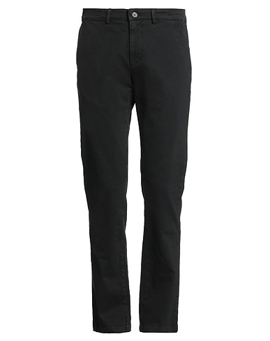LYLE & SCOTT Casual trouser Black 98% Cotton, 2% Elastane