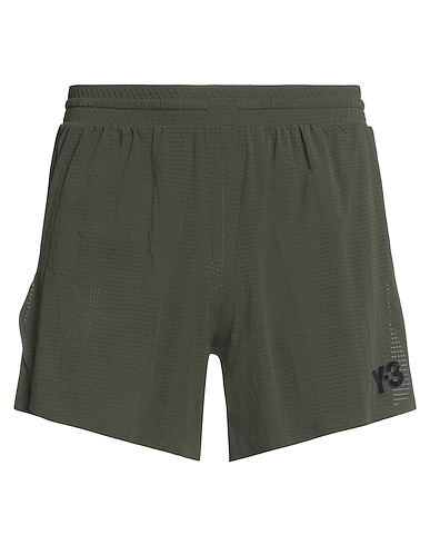 Y-3 Athletic shorts VERDE MILITARE 83% Polyamide, 17% Elastane