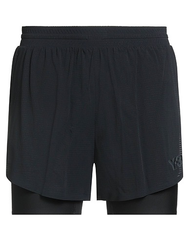 Y-3 Shorts & Bermuda Black 83% Polyamide, 17% Elastane