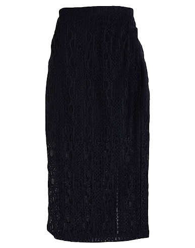 PINKO Gonna midi Nero 98% Poliammide, 2% Elastan