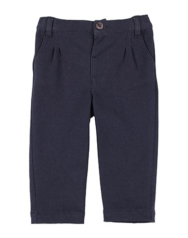 ISI BABY Casual trouser BOY Navy blue 60% Polyester, 35% Cotton, 5% Elastane