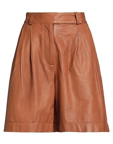 10SEI0OTTO Leather pant Tan 100% Leather