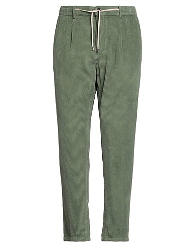 CRUNA Pantalone Verde salvia 100% Cotone