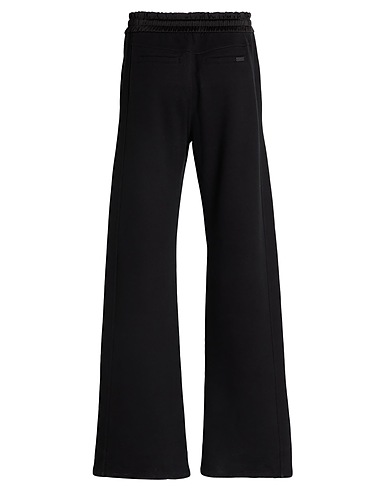 SAINT LAURENT Casual trouser Black 100% Cotton, Acetate, Viscose, Polyester, Cow leather