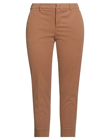 PT Torino Casual trouser Brown 69% Modal, 28% Cotton, 3% Elastane