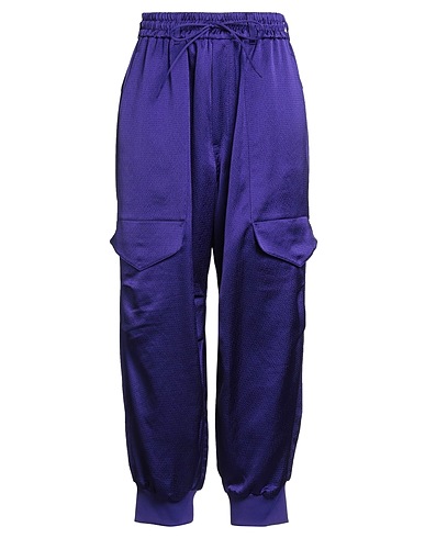 Y-3 Casual trouser Purple 100% Recycled polyester