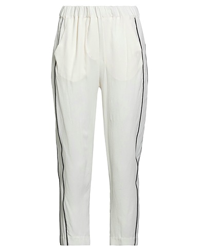 EMMA & GAIA Pantalone Bianco 100% Cupro