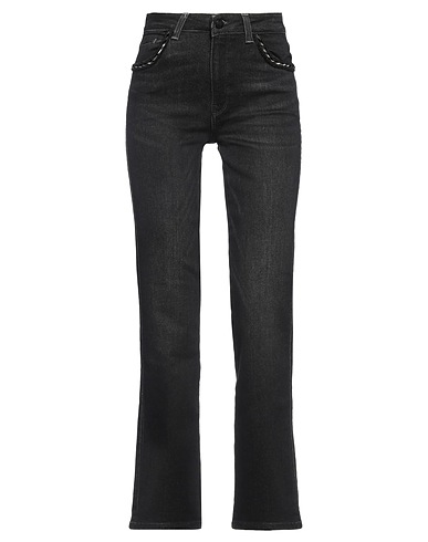 GUESS Denim pants Black 83% Cotton, 12% Modal, 4% Elastomultiester, 1% Elastane