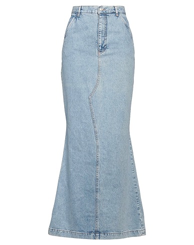 MOSCHINO JEANS Denim skirt Blue 100% Cotton
