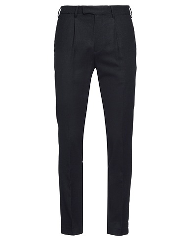 DEVORE INCIPIT Casual trouser Black 54% Wool, 26% Polyester, 18% Viscose, 2% Elastane