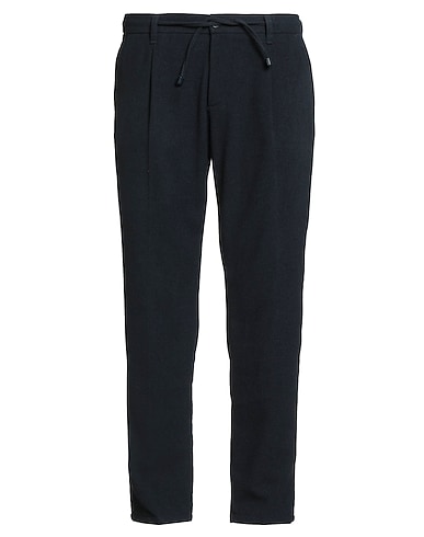 AGO.RA.LO. Casual pants Midnight blue 70% Polyester, 15% Wool, 15% Viscose