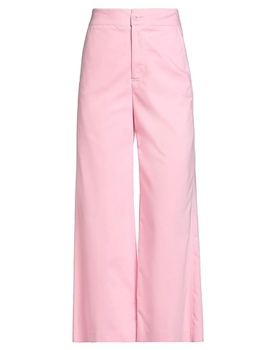 VIVETTA Casual trouser Pink 64% Cotton, 30% Polyamide, 6% Elastane