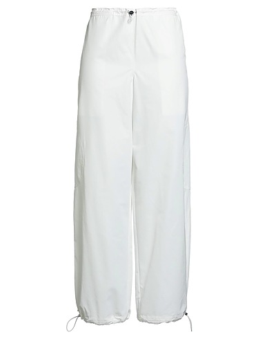 SAKS POTTS Casual trouser White 54% Polyester, 46% Cotton