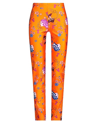 VIVETTA Leggings Orange 80% Polyamide, 20% Elastane