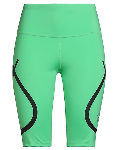 ADIDAS by STELLA McCARTNEY Shorts & Bermuda Light green 79% Recycled polyester, 21% Elastane