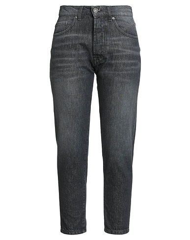 IMPERIAL Denim trousers Black 100% Cotton