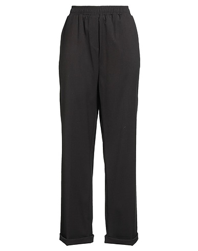 ALPHA STUDIO Casual pants Black 63% Polyester, 34% Viscose, 3% Elastane