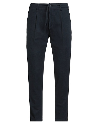 AGO.RA.LO. Casual trouser Midnight blue 70% Polyester, 15% Wool, 15% Viscose