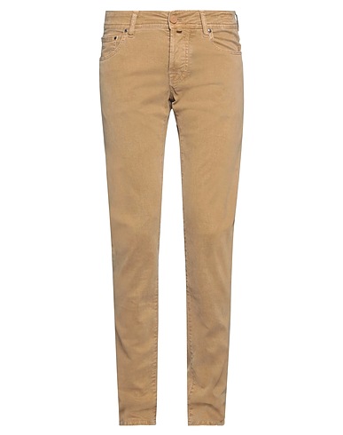 JACOB COHЁN Denim pants Sand 98% Cotton, 2% Elastane, Polyester