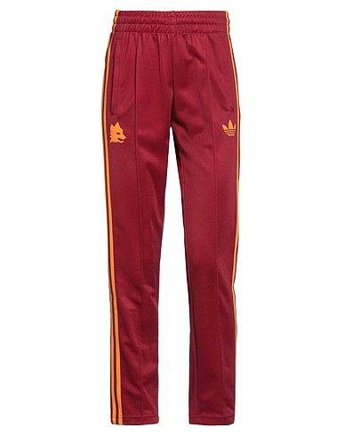 ADIDAS ORIGINALS Casual trouser Burgundy 52% Cotton, 48% Recycled polyester