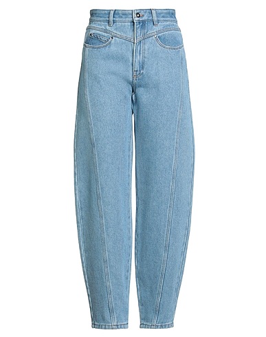 MIISTA Denim pants Blue 100% Cotton