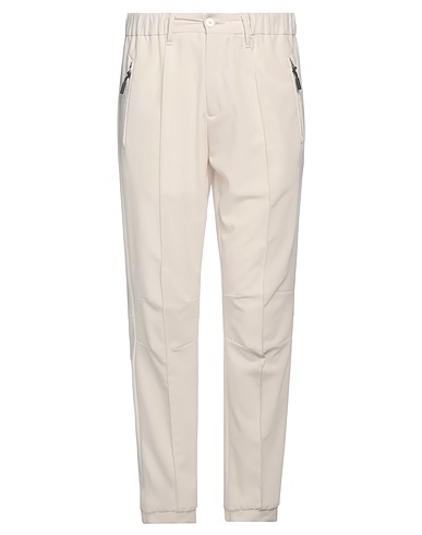 GAZZARRINI Pantalone Avorio 72% Poliestere, 23% Viscosa, 5% Elastan