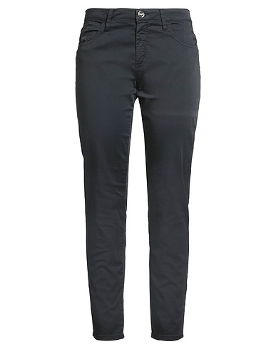 BLUGIRL Casual trouser Black 97% Cotton, 3% Elastane