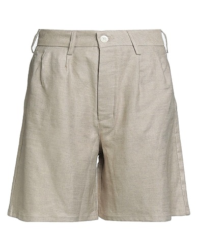 BASERANGE Shorts & Bermuda Beige 100% Linen