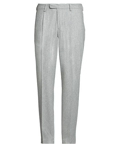DEVORE INCIPIT Casual trouser Light grey 100% Wool
