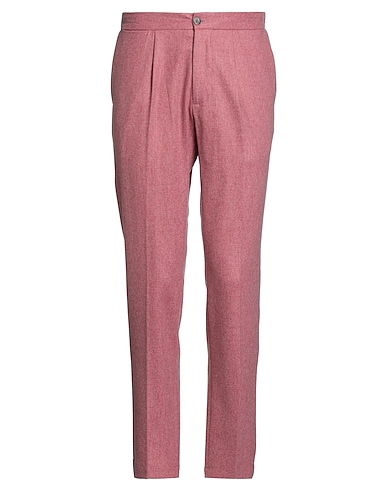 DEVORE INCIPIT Casual pants Garnet 100% Virgin Wool