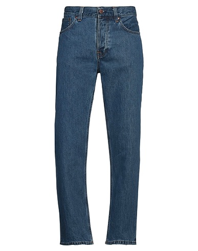NUDIE JEANS CO Pantalones vaqueros Azul marino 100% Algodón