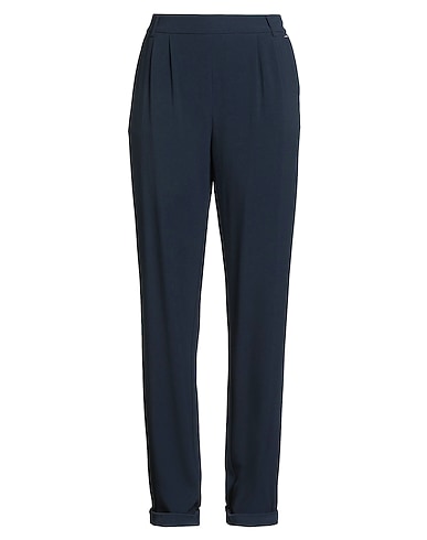 MARELLA Casual trouser Navy blue 54% Viscose, 46% Acetate