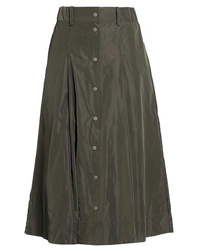 ASPESI Midi skirt Military green 100% Polyester