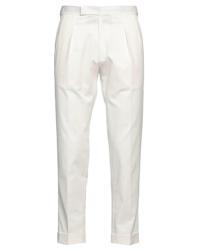 BRIGLIA 1949 BOTTOMWEAR White 97% Cotton, 3% Elastane