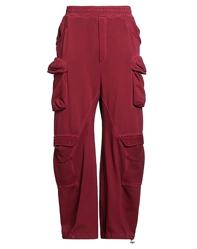 PDF Casual trouser Burgundy 100% Cotton
