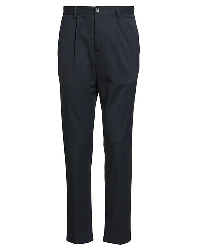 DEVORE INCIPIT Casual pants Midnight blue 60% Wool, 38% Polyester, 2% Elastane