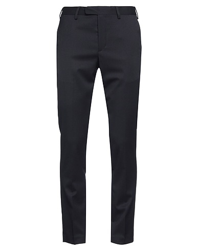 DEVORE INCIPIT Casual trouser Midnight blue 60% Wool, 38% Polyester, 2% Elastane
