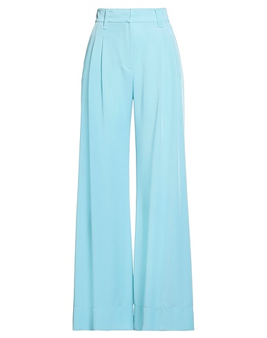 ANIYE BY Pantalon Bleu ciel 89% Polyester, 11% Élasthanne
