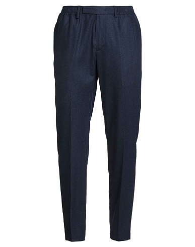DEVORE INCIPIT Casual trouser Midnight blue 100% Virgin Wool
