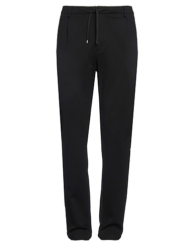 YAN SIMMON Casual pants Black 65% Viscose, 30% Polyamide, 5% Elastane