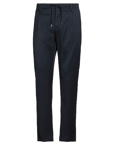 YAN SIMMON Casual pants Midnight blue 54% Polyester, 44% Wool, 2% Elastane