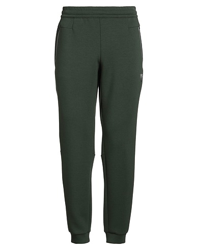 EA7 Activewear Dark green 66% Polyester, 27% Viscose, 7% Elastane