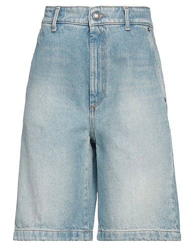 SPORTMAX Shorts jeans Blu 100% Cotone