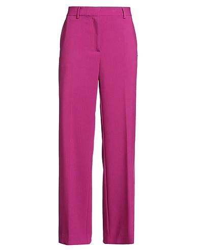 OTTOD'AME Casual pants Magenta 63% Polyester, 32% Viscose, 5% Elastane