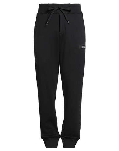 VERSACE JEANS COUTURE Casual trouser Black 100% Cotton, Elastane