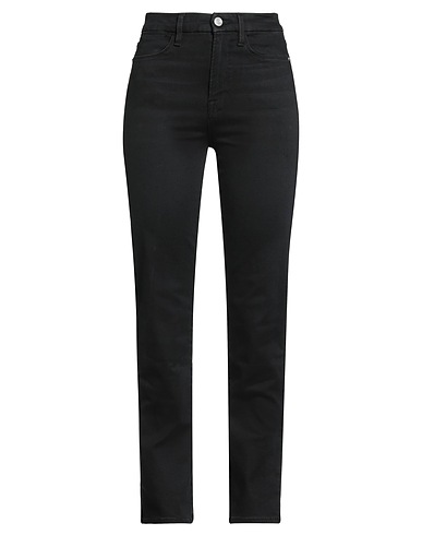 FRAME Denim pants Black 77% Cotton, 14% Rayon, 6% Polyester, 3% Elastane
