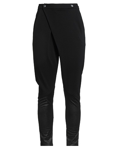 D.EXTERIOR Casual pants Black 69% Viscose, 25% Polyamide, 6% Elastane, Polyurethane, Acetate